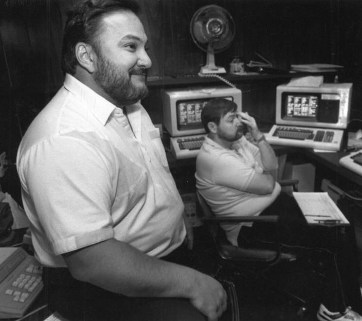 Vic Salerno, left, spent 34 years as CEO of Leroy’s Race and Sports Book, which eventual ...