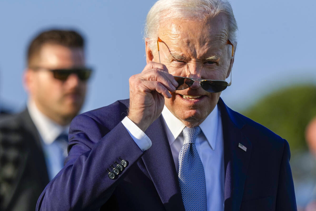 U.S. President Joe Biden. (AP Photo/Luca Bruno)