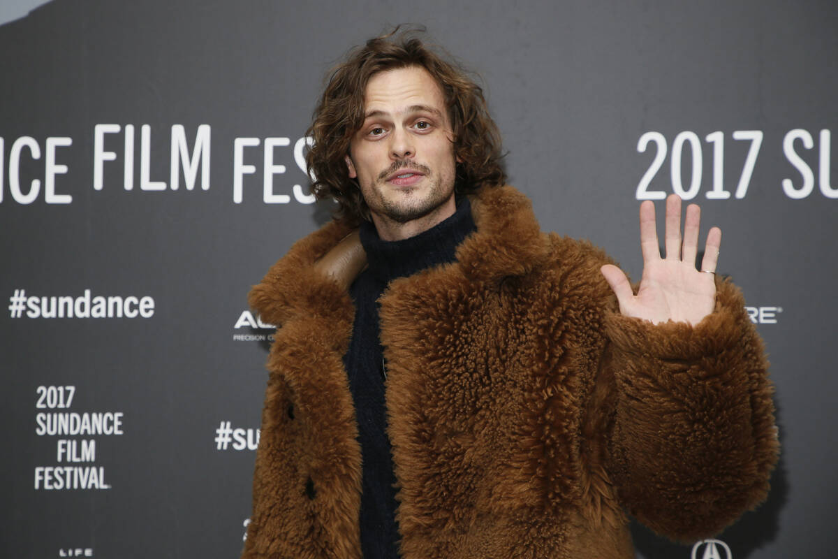 Las Vegas native Matthew Gray Gubler attends the Sundance Film Festival in Park City, Utah. (Ph ...