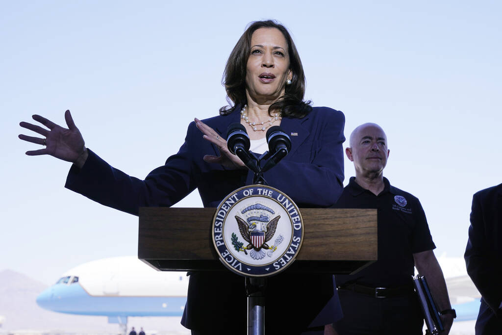 Vice President Kamala Harris. (AP Photo/Jacquelyn Martin)