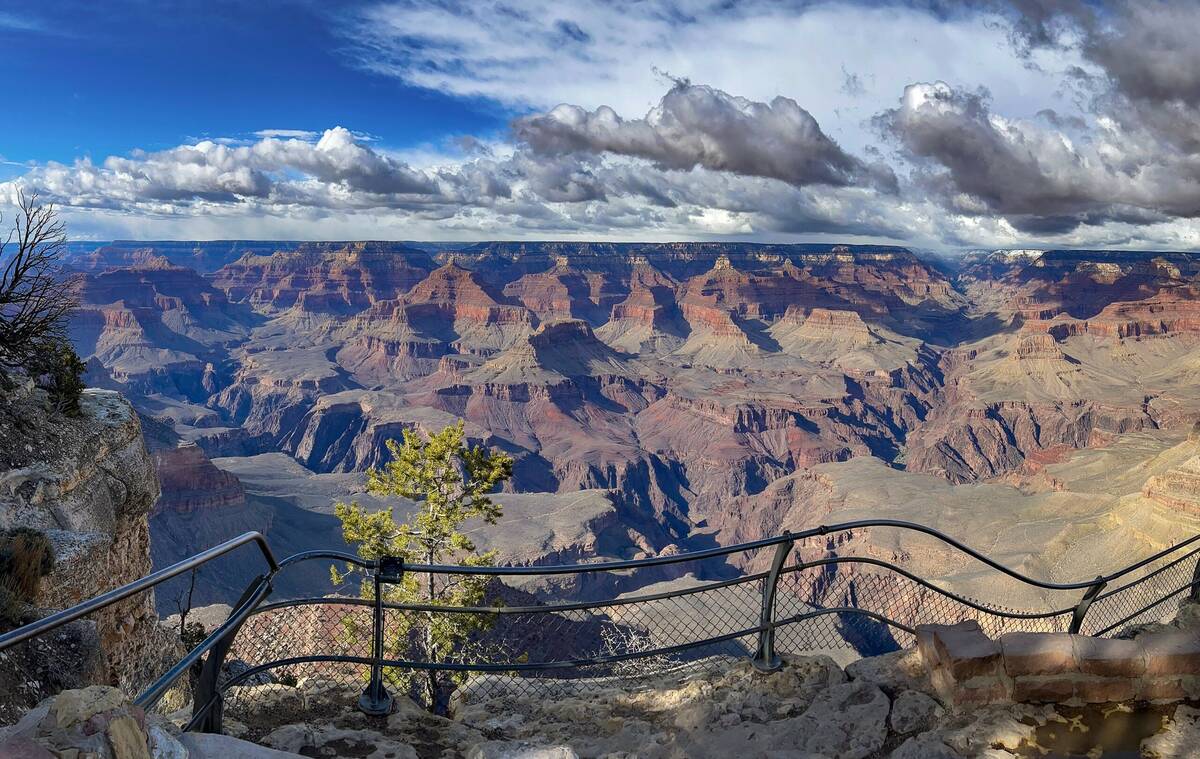 View from Yavapai Point on the South Rim. (NPS Photo/M. Quinn)