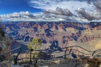 View from Yavapai Point on the South Rim. (NPS Photo/M. Quinn)