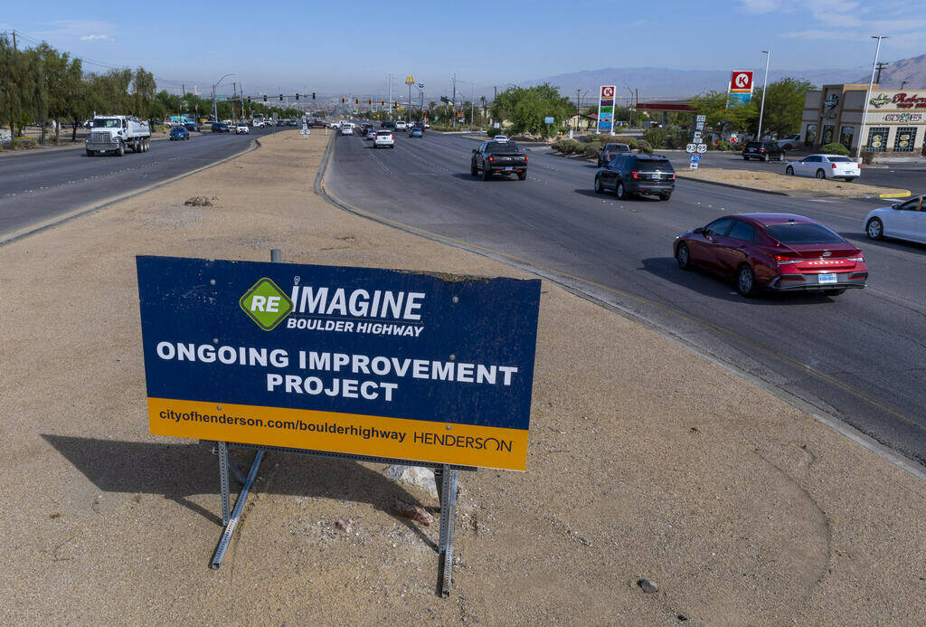 The Reimagine Boulder Highway project will feature signalized mid-block crossings, improved lig ...