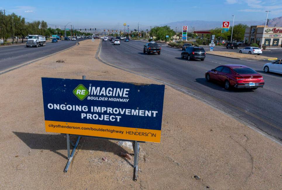 The Reimagine Boulder Highway project will feature signalized mid-block crossings, improved lig ...