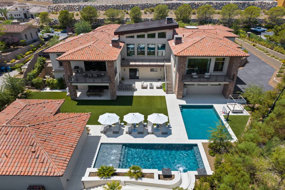 The Las Vegas home of former Raiders quarterback Derek Carr is seen in this listing photo. (Cou ...