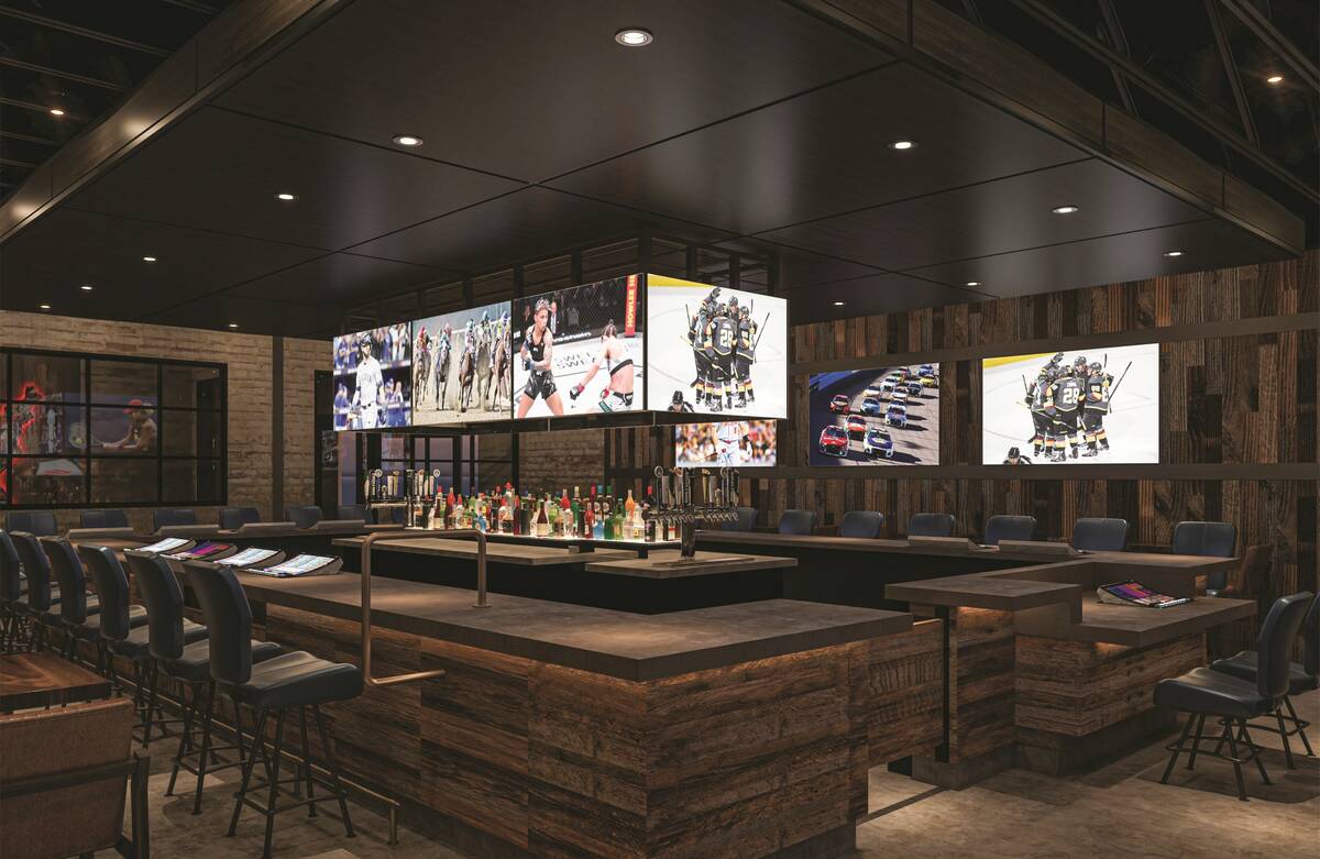 A rendering of Seventy Six Tavern, a new brand restricted gaming establishment and restaurant b ...