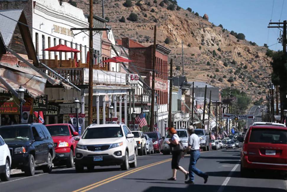 Downtown Virginia City. (Las Vegas Review-Journal file)