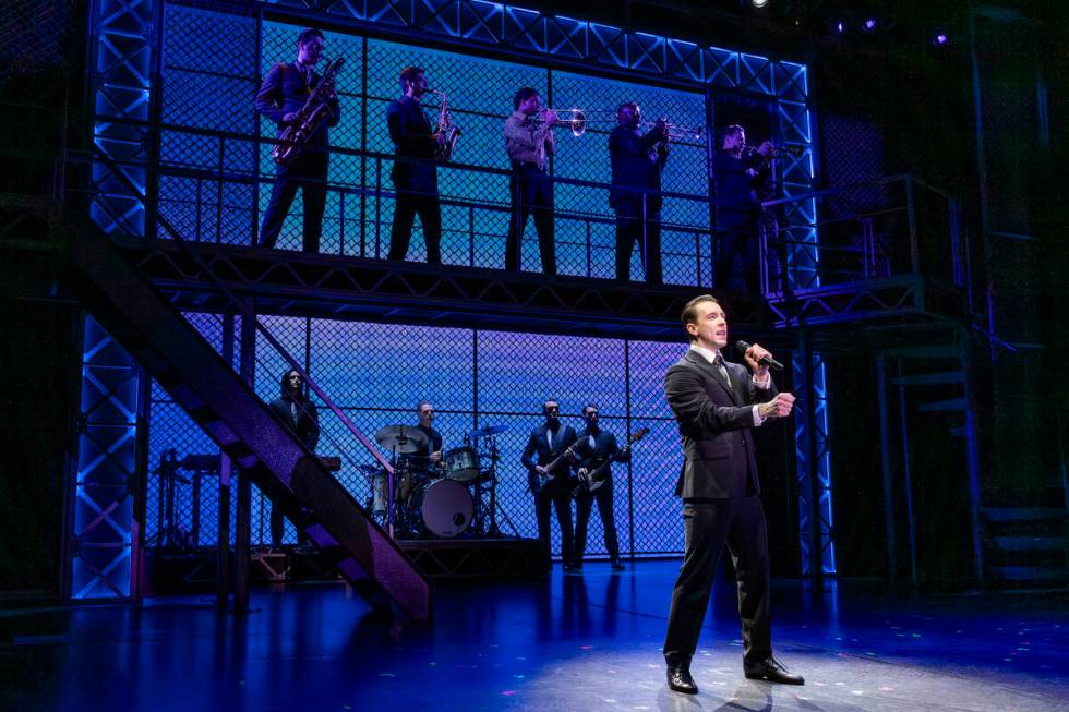 A scene from "Jersey Boys" at Orleans Showroom. (Dave Bassett)