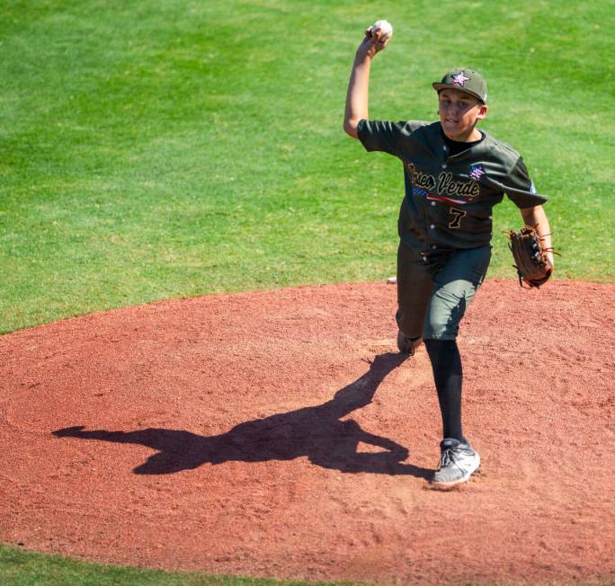 Nevada pitcher Wyatt Erickson (7) on the mound against Utah during the sixth inning on the way ...