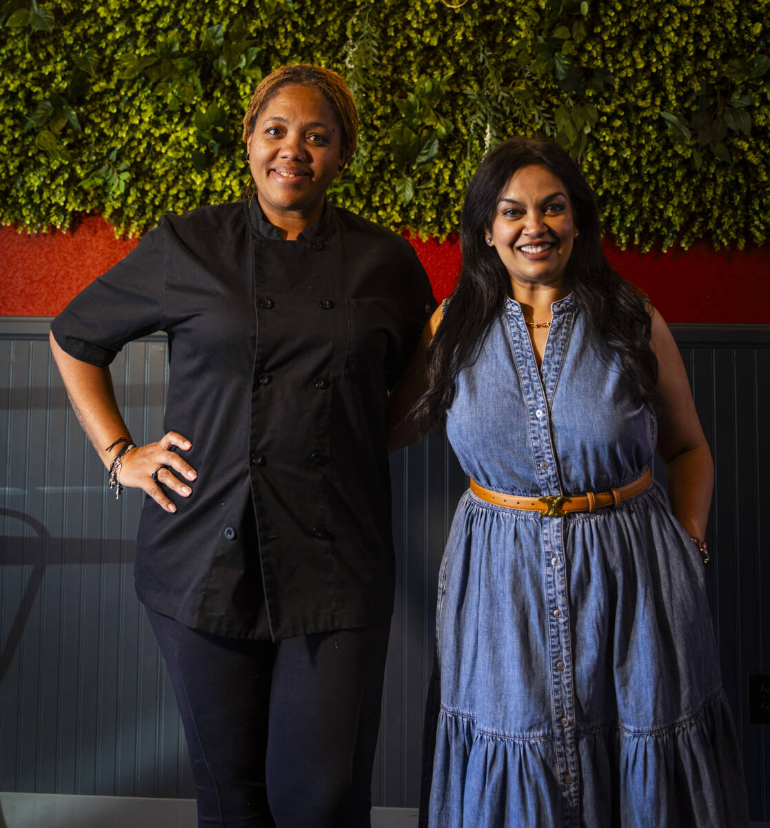 Nichole Drummond, chef and general manager at International Taco Co., poses for a portrait with ...