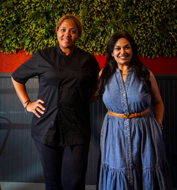 Nichole Drummond, chef and general manager at International Taco Co., poses for a portrait with ...