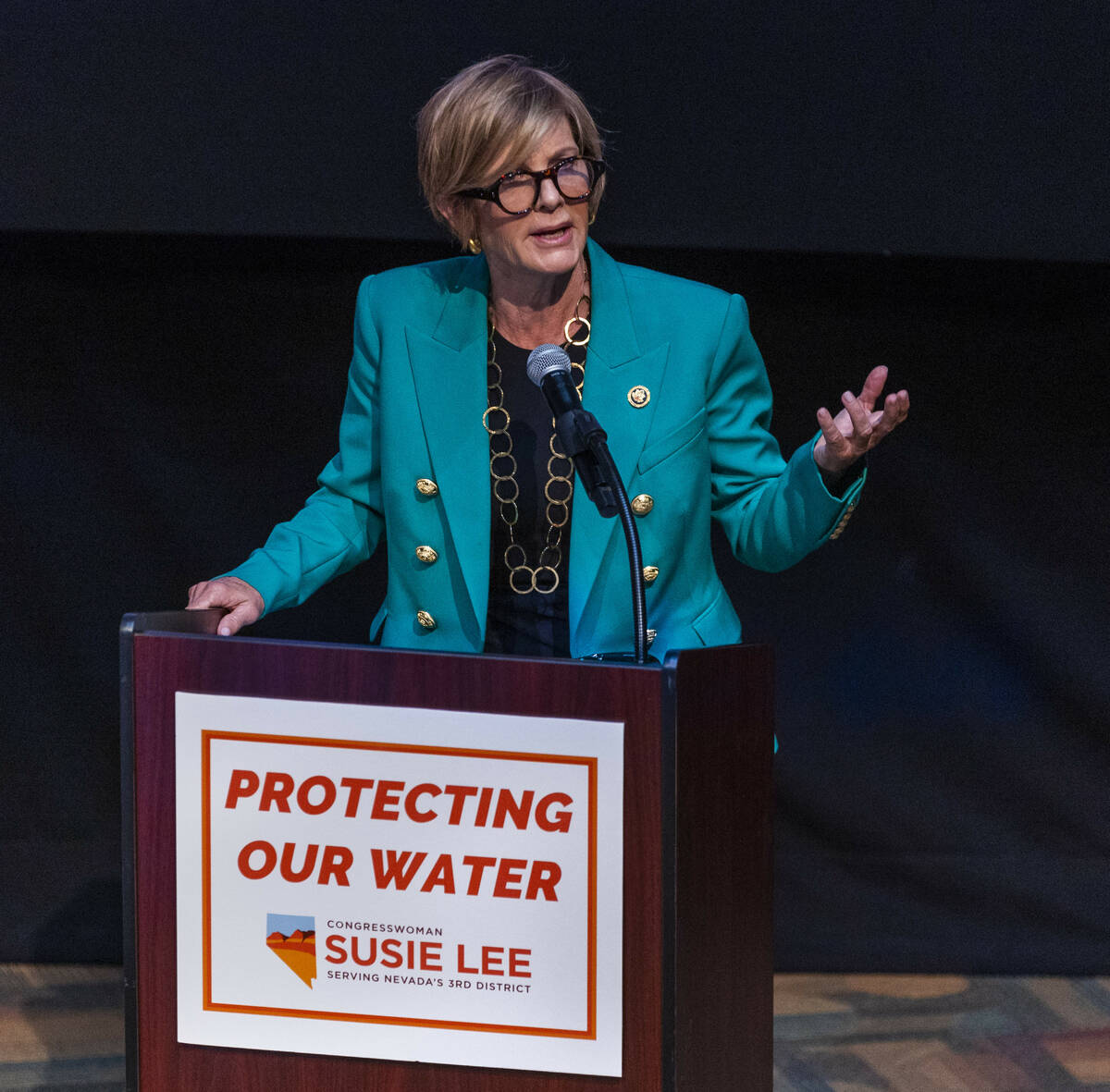 Congresswoman Susie Lee talks about the themes covered during the second annual Southern Nevada ...