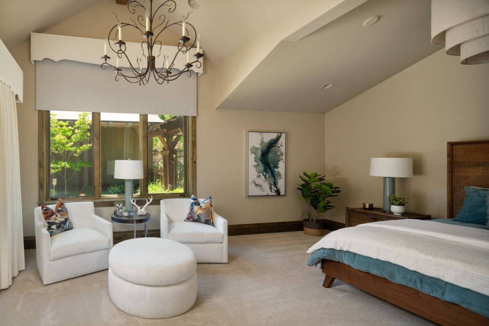 One of five bedrooms. (Chase International Luxury Real Estate)