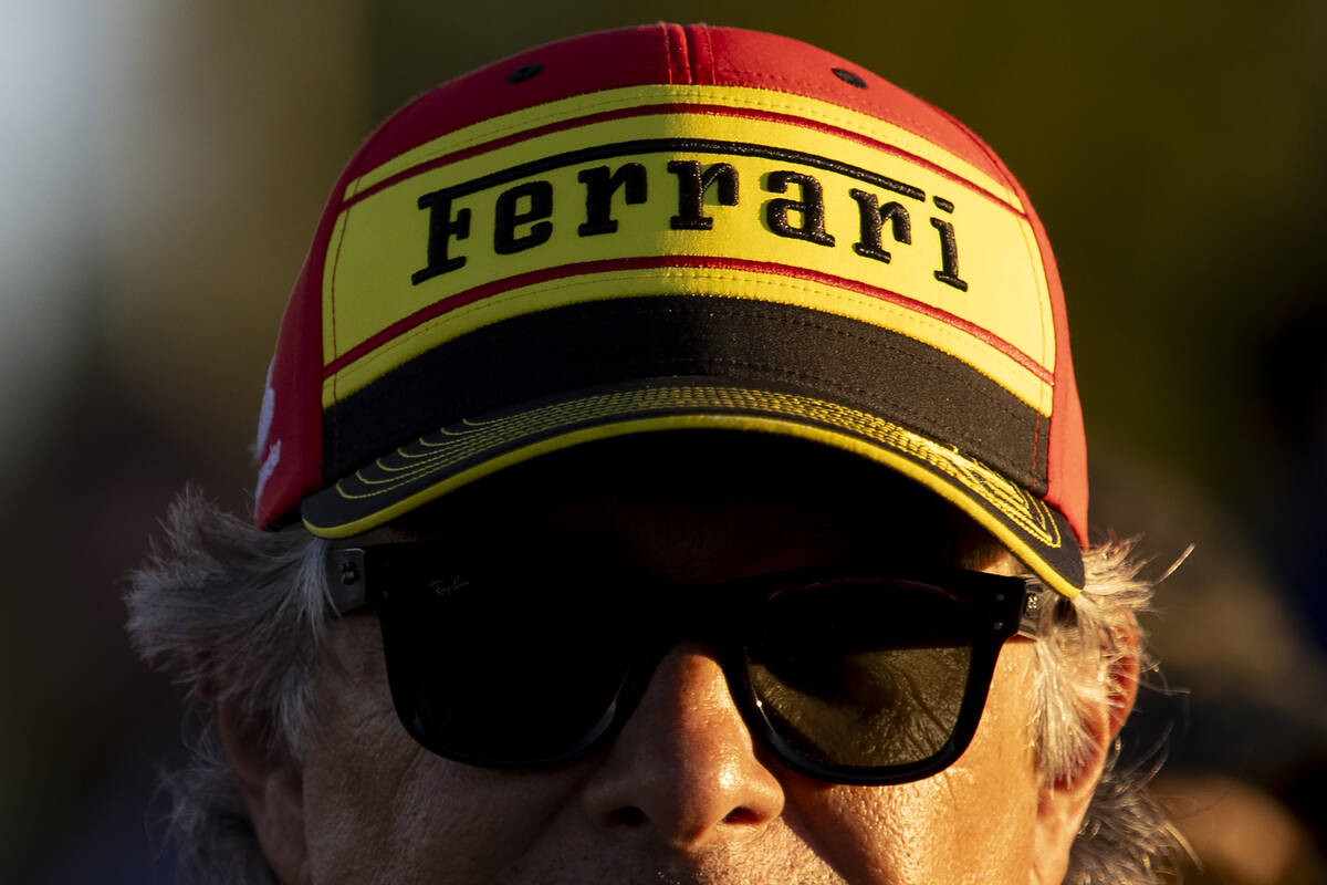 Dean Paradise, of Las Vegas, stands in line after his name was selected during the Las Vegas Gr ...