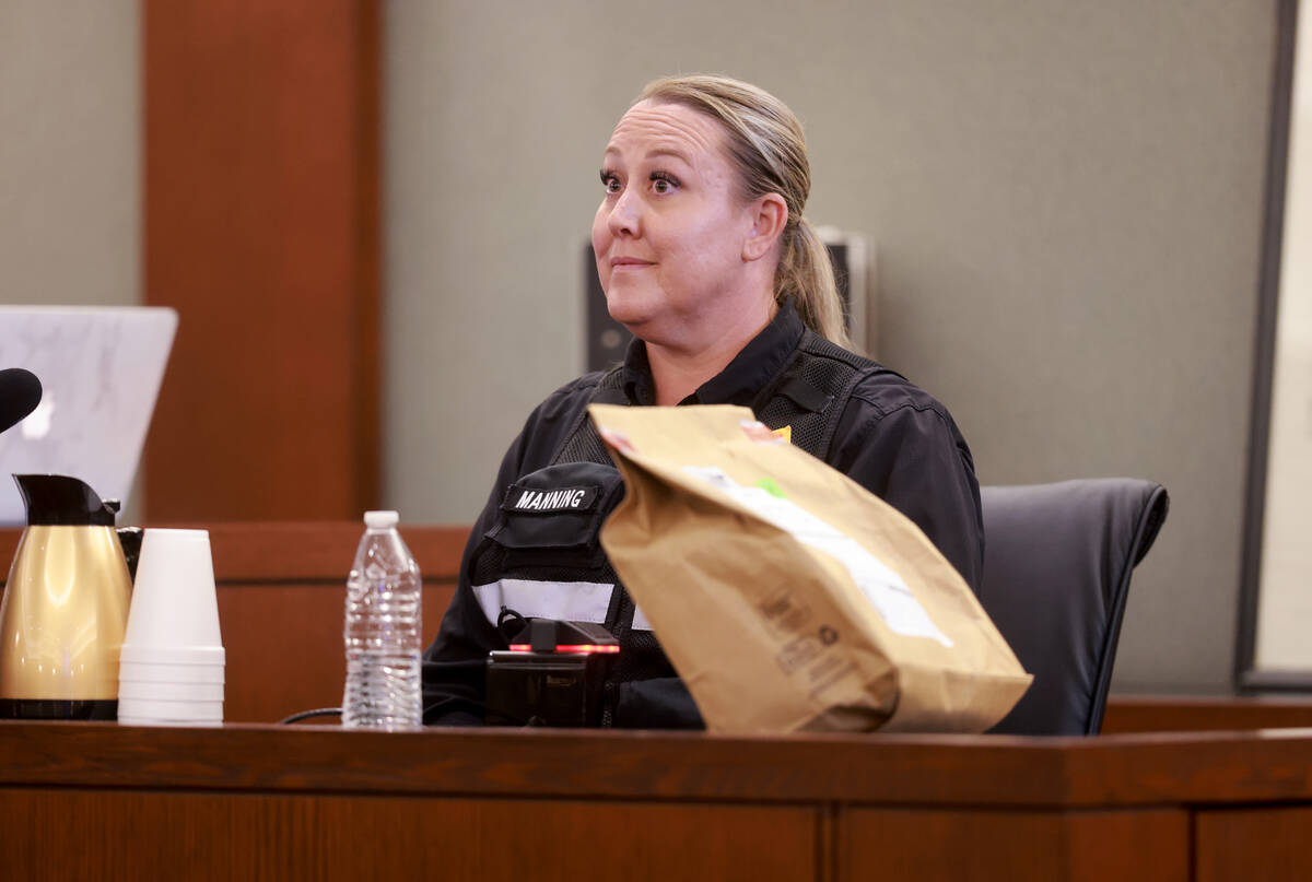 Jennifer Manning, a senior crime scene analyst with the Metropolitan Police Department, testifi ...