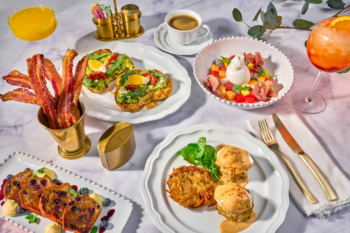 Chéri Rooftop in Paris Las Vegas on the Strip introduces brunch items shown here in late Augus ...