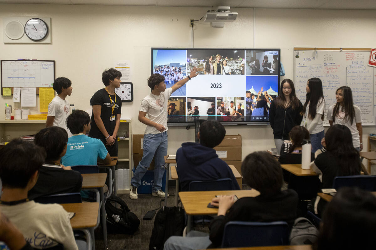 From left: Fundraising Coordinator Ryan Vu, Media Outreach Officer Alejandro Quevedo, Program F ...