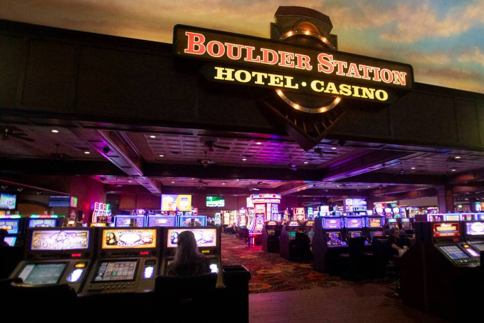 Boulder Station celebrates 30 years of service at the casino, Monday, Aug. 19, 2024, in Las Veg ...