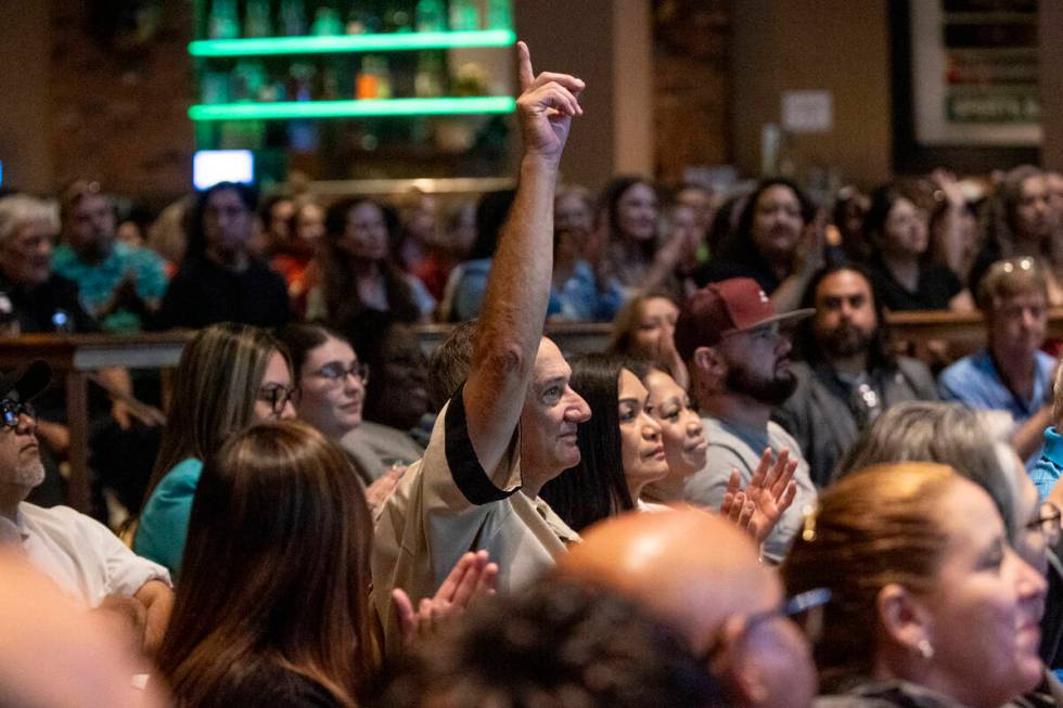 Boulder Station day-one team members are recognized during the casino’s month-long 30th ...