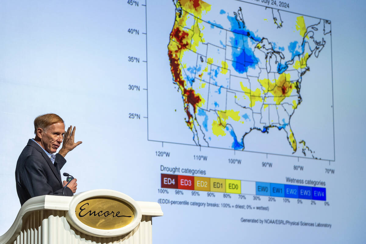 Dr. Tim Brown, director with the Western Regional Climate Center at the Desert Research Institu ...