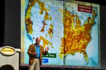 Dr. Stephen Pyne, a professor at Arizona State University, speaks on the history of wildfire a ...