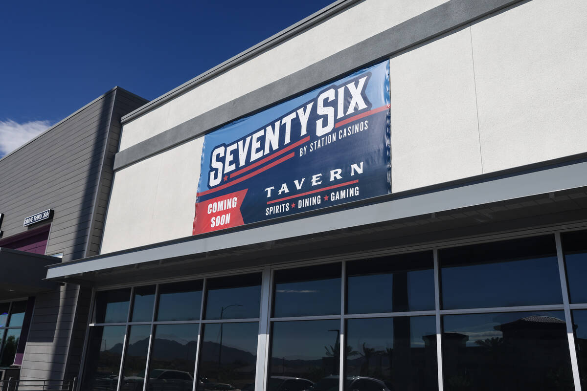 Seventy Six Tavern in North Las Vegas, Wednesday, Aug. 21, 2024. (Rachel Aston/Las Vegas Review ...