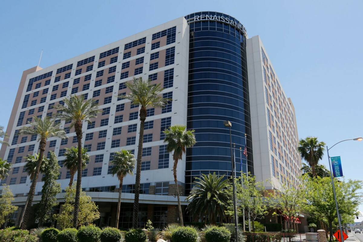 Renaissance Las Vegas Hotel on Paradise Road in Las Vegas, seen in 2018. (Las Vegas Review-Journal)