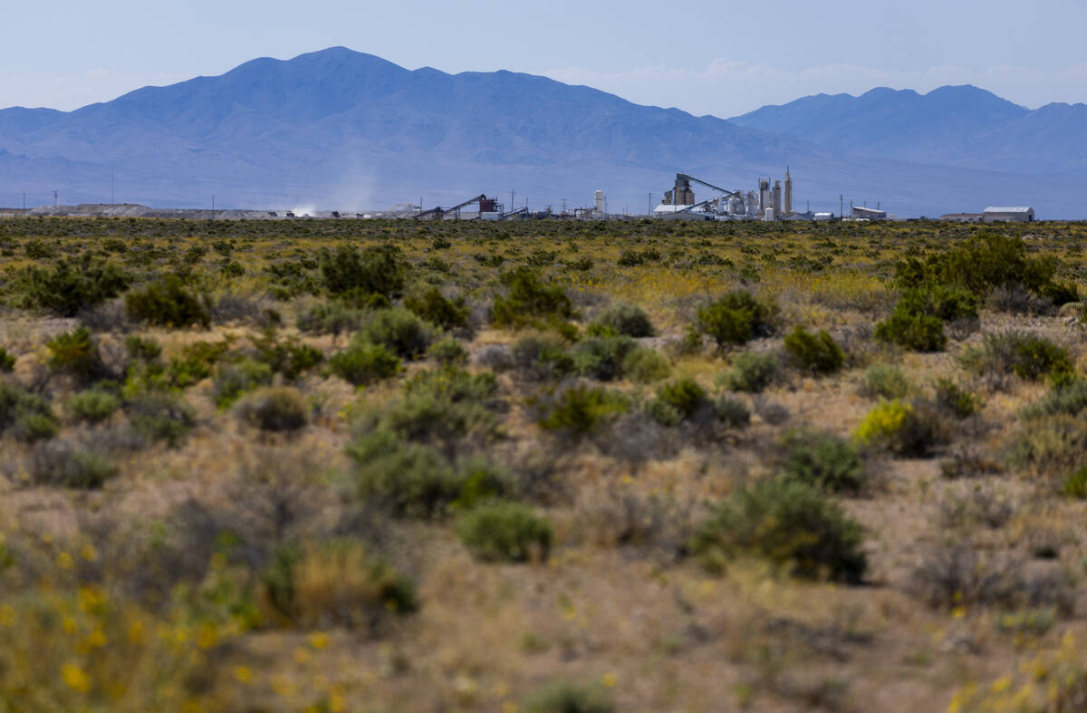 Open land where mining claims are staked by Rover Critical Minerals, in the distance is the pro ...