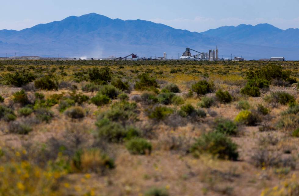 Open land where mining claims are staked by Rover Critical Minerals, in the distance is the pro ...