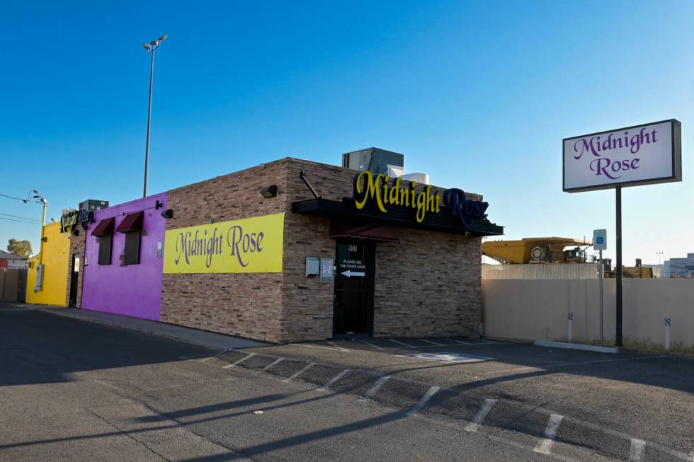 The Midnight Rose Spa is seen at 953 Desert Inn Road Tuesday, August 27, 2024, in Las Vegas. Fi ...