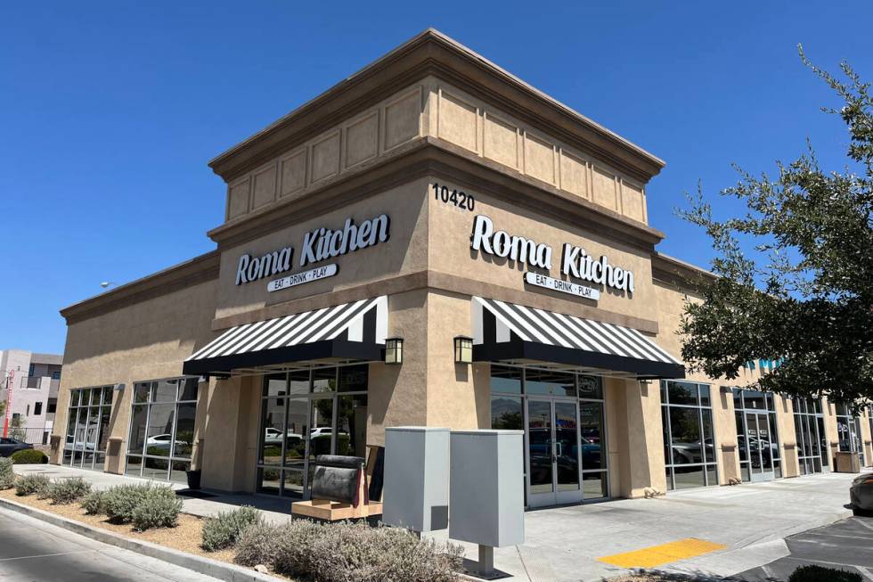 Roma Kitchen is set to debut in September 2024 in the Southern Highlands area of Las Vegas. (Ro ...