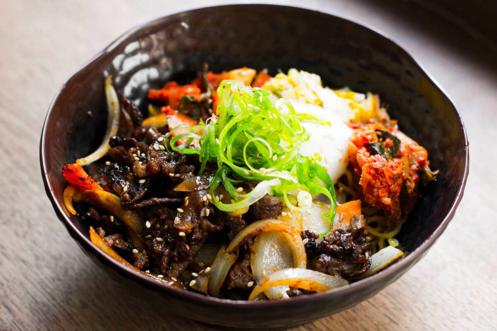 A bulgogi bowl from Mokbar. The New York City Korean restaurant is planning to open a fast-casu ...