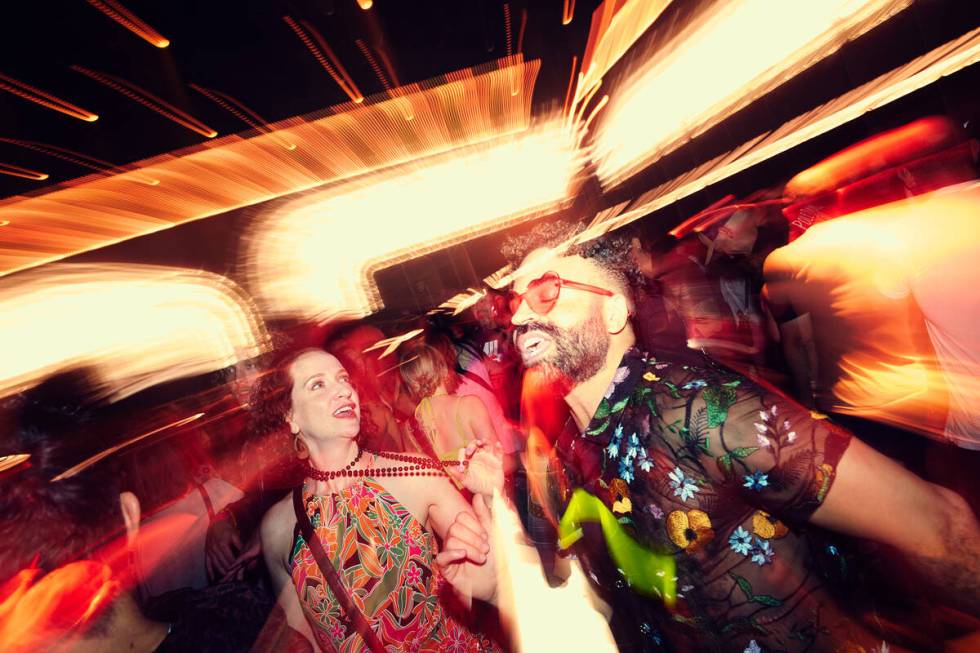 "DiscoShow" leads about 200 ticket holders on a disco tutelage tour that culminates w ...