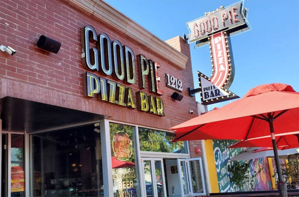 Vincent Rotolo, owner of Goodpie Pizza Bar at 1212 S. Main St. in downtown Las Vegas, said dama ...