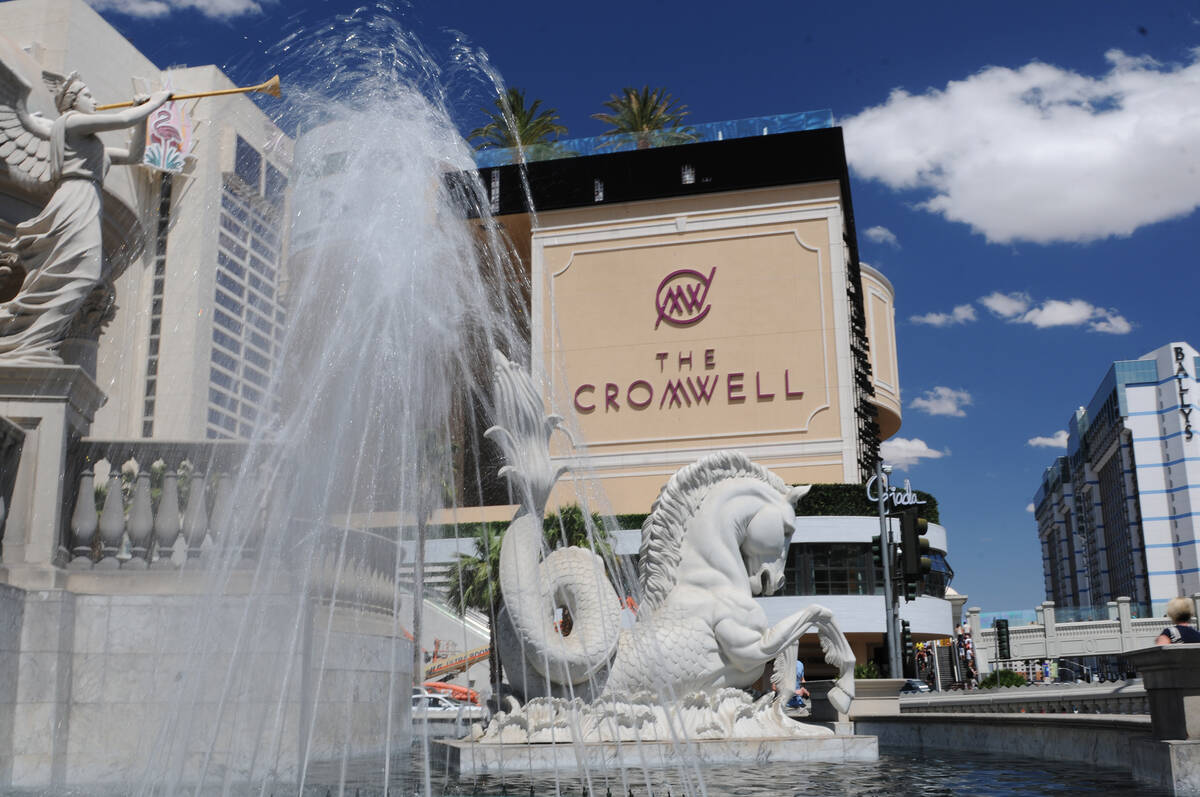 The Cromwell casino-hotel in Las Vegas is seen in 2014. (Las Vegas Review-Journal)