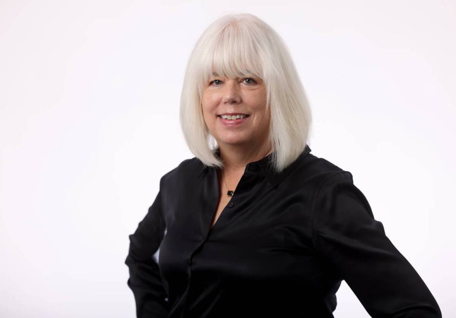 Mary Hynes at the Las Vegas Review-Journal in Las Vegas, Thursday, Sept. 28, 2023. (K.M. Cannon ...