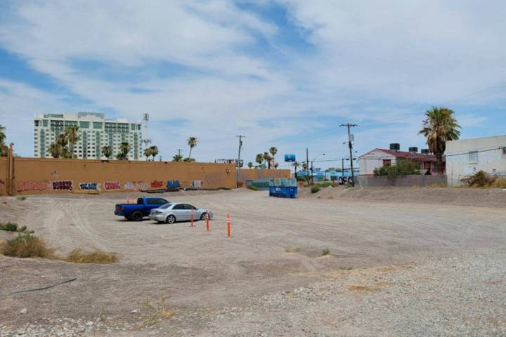 The current lot at 1200 Las Vegas Blvd. South (City of Las Vegas documents)