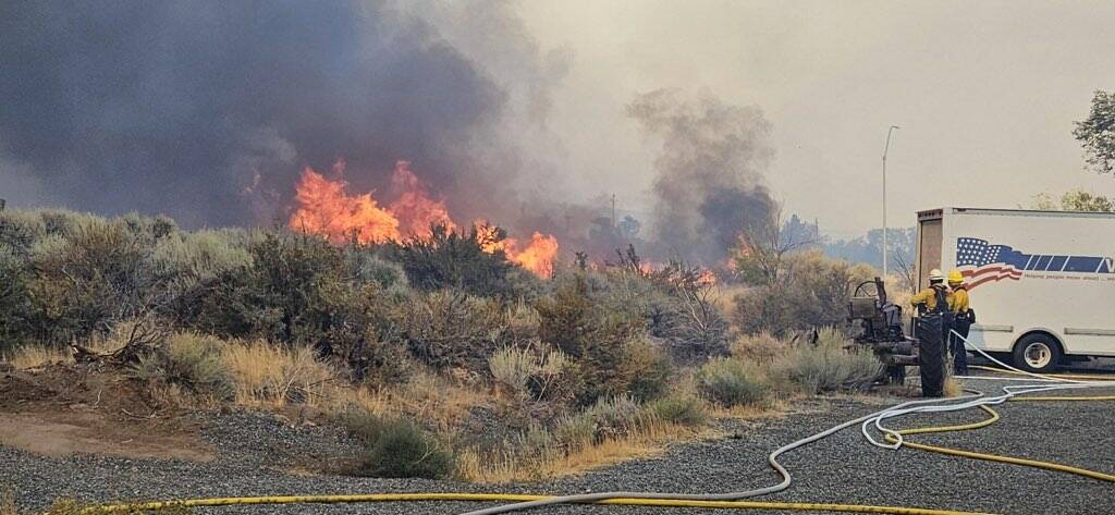 A wildfire evacuation order has been issued for South Reno and Davis Creek after a wildfire sta ...