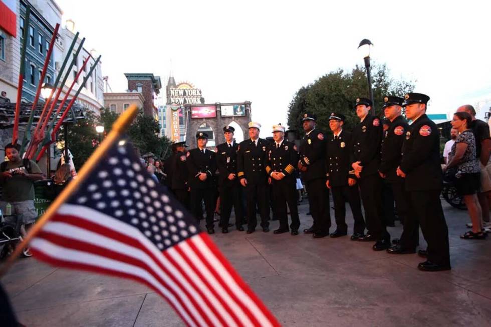 FILE - On September 11, 2011 the West Coast Heroes Parade and Ceremony observes the 10th annive ...