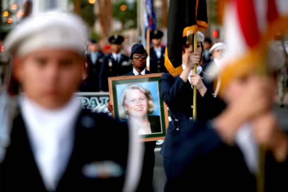 FILE - On September 11, 2011 the West Coast Heroes Parade and Ceremony observes the 10th annive ...