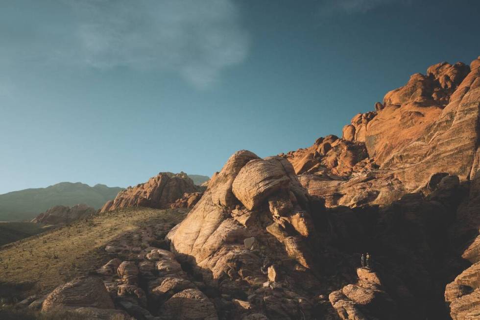 Red Rock Canyon National Conservaton Area, which frames the west edge of Summerlin, plays a maj ...