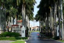 The Trump International Golf Club is shown, Monday, Sept. 16, 2024, in West Palm Beach, Fla. (A ...