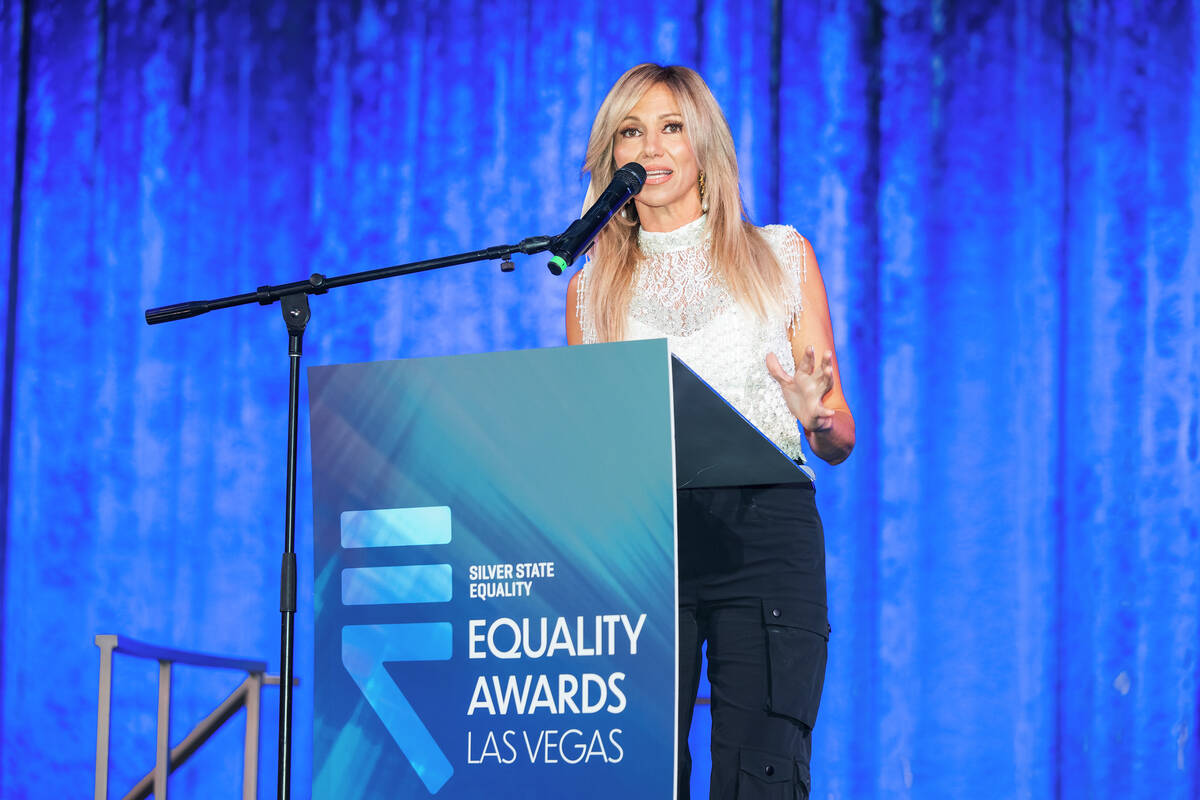 Pop star Debbie Gibson is shown at the 2024 Silver State Equality Gala at Kaos at the Palms on ...