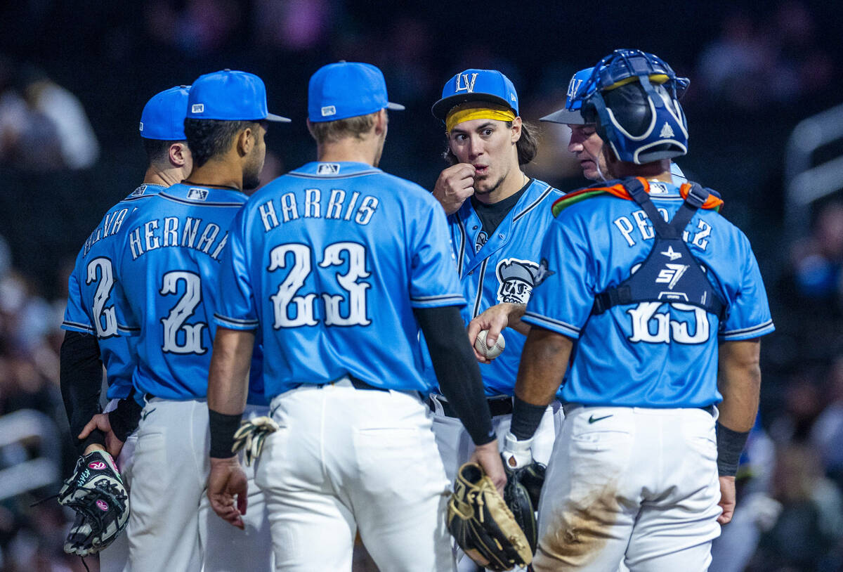 Aviators manager Fran Riordan decides to retire his pitcher as they battle the El Paso Chihuahu ...