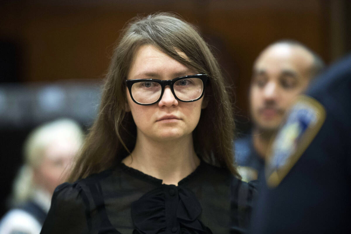 Anna Sorokin, who claimed to be a German heiress, returns to the courtroom during her trial on ...