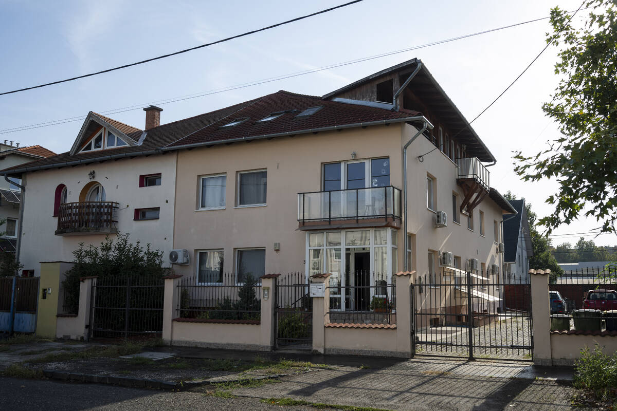 This photo shows a house where a Hungarian company that allegedly manufactured pagers that expl ...