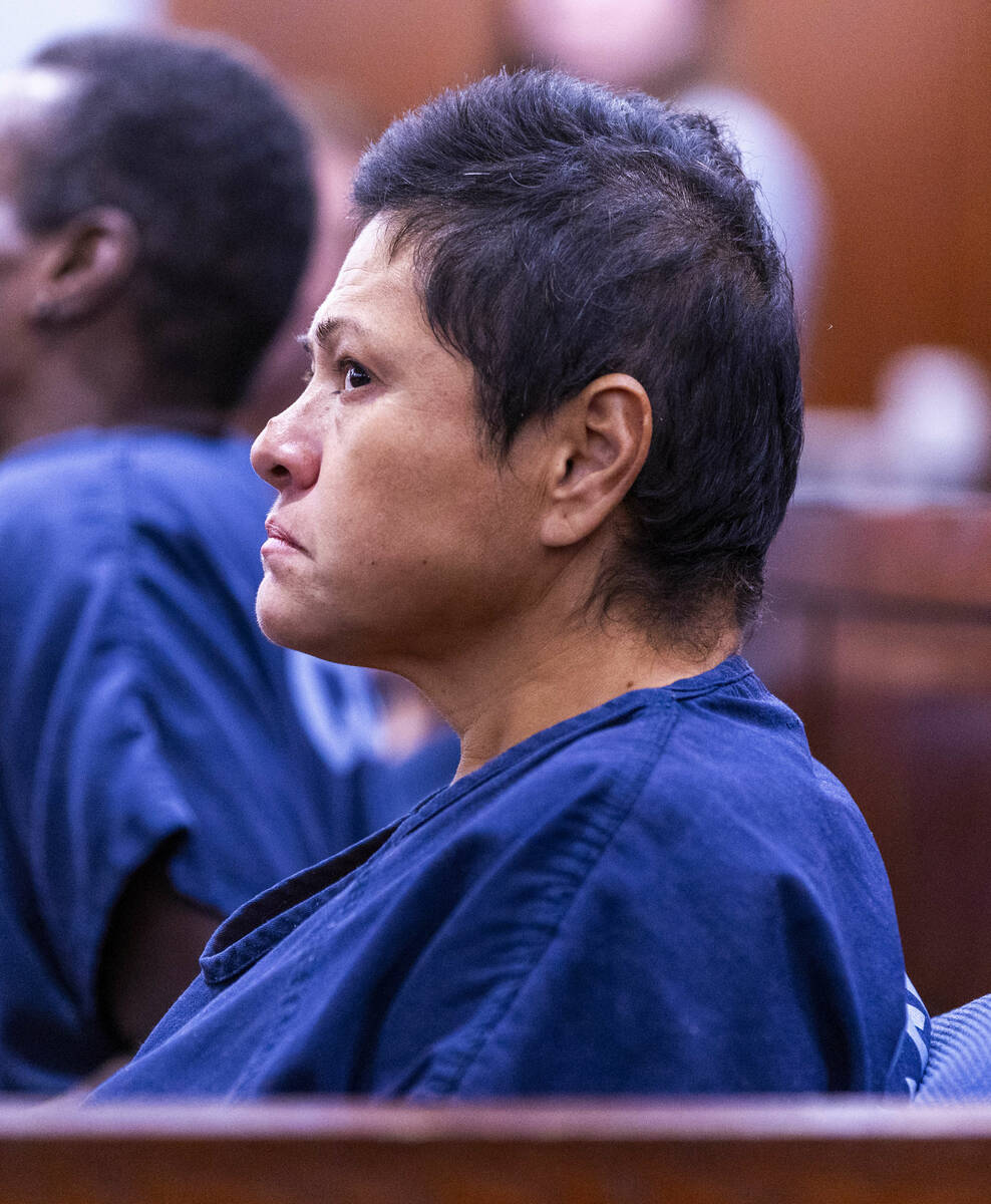 Court appearance for Patricia Sierra at the Regional Justice Center on Wednesday, Sept. 18, 202 ...