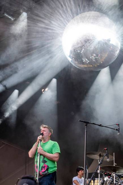 James Murphy of LCD Soundsystem performs at the Re:SET Concert Series on Saturday, June 10, 202 ...