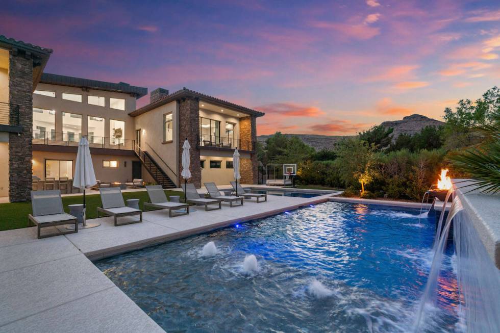 The Las Vegas home of former Raiders quarterback Derek Carr is seen in this listing photo. (Edg ...