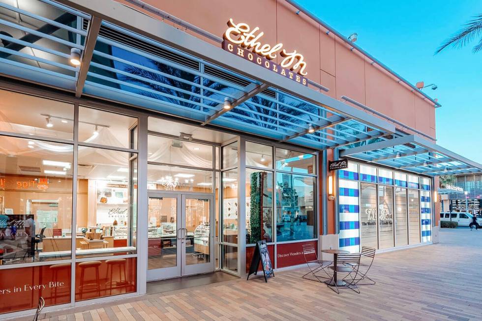 Ethel M Chocolates, which has several shops across the Las Vegas Valley, opened its latest stor ...